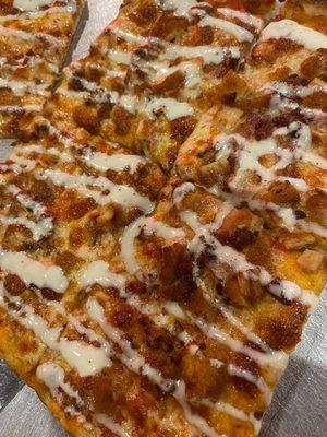 CBR pizza...chicken, bacon, ranch