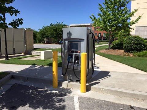 EnviroSpark-Installed Fast Charger for the City of Suwanee, GA