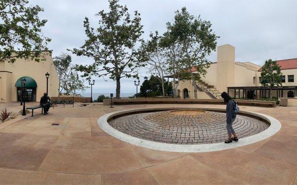 George Pepperdine statue