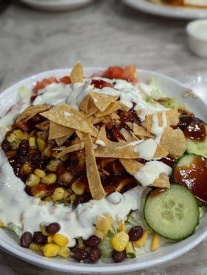 BBQ chicken salad