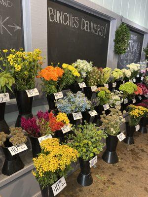 Flower selection on point