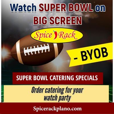 Get ready for the biggest game of the year!join us for a Super Bowl Party! Enjoy delicious food, #byob,
 great company,and all the action on