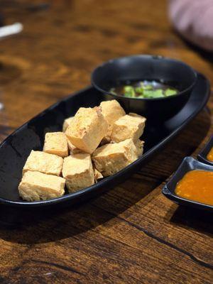 Crunchy tofu