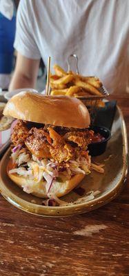 Nashville chicken sandwich ($17)