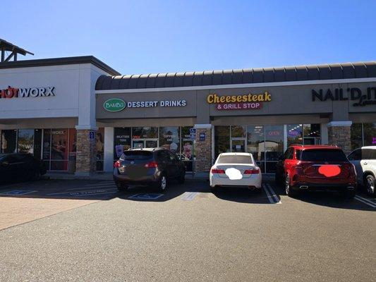 Cheesesteak and Grill Stop - outside view