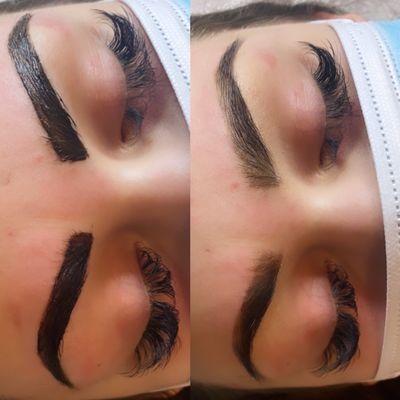 Brow wax + tint by, journi