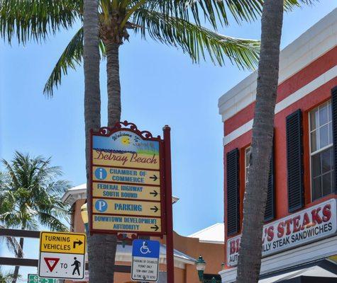 Atlantic Avenue. Delray Beach.