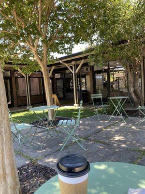 Cutest court yard/patio area