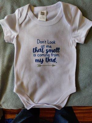 Handmade Infant Onesies