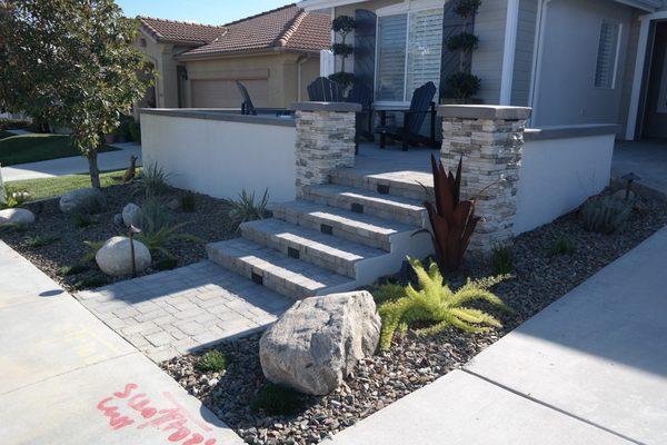 new front entry way