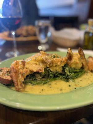 Shrimp over Broccoli Rabe