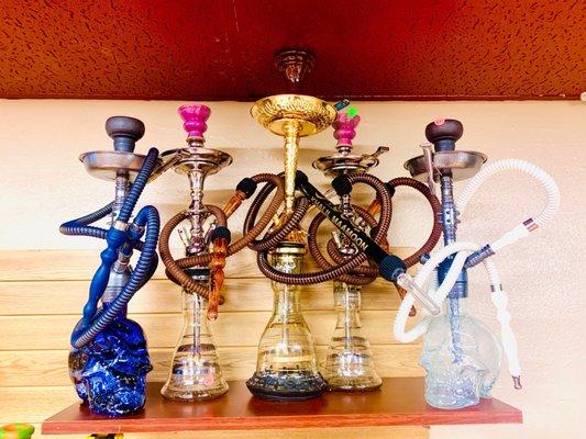 Amazing hookah selections and premium flavors