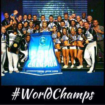 Stealth Level 6 international coed 2013 World Champions