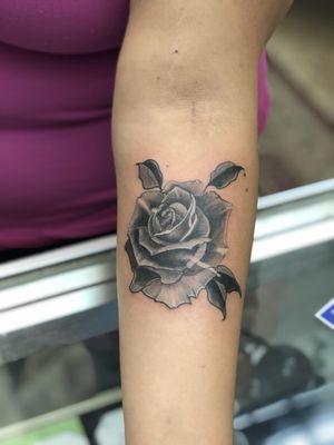 A Black n' Grey Rose made at S.P.T.P.