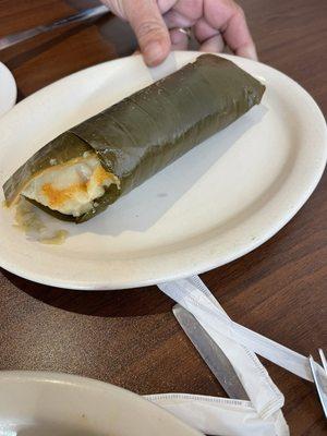 Salvadorean Tamal; Tamal Salvadoreno