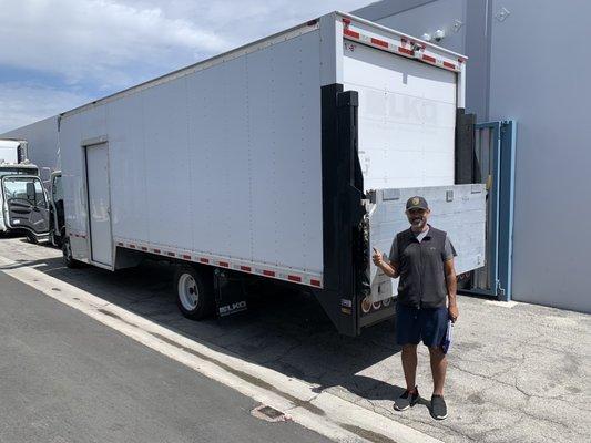 Russ with the truck!