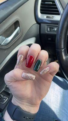 Xmas 2023 nails  got soooo many compliments!