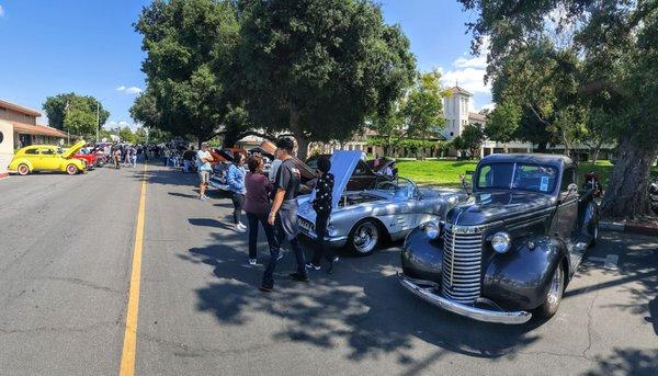 The University of La Verne is home to many community events such as the classic car show!