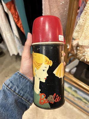 Cool Barbie thermos from the 60s