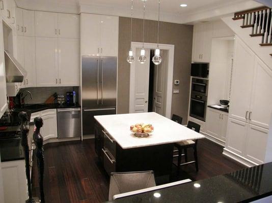 Custom kitchen in Gold Coast home