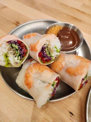 Fresh rolls.