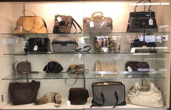 Looking for a new purse? We have plenty and are always getting more!