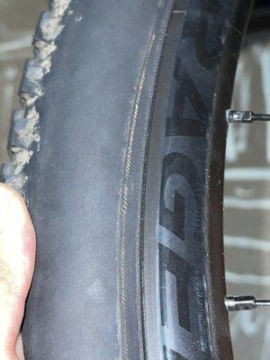 I am no bike expert but I don't think this should happen on a new bike after one month of use. Avoid this place.