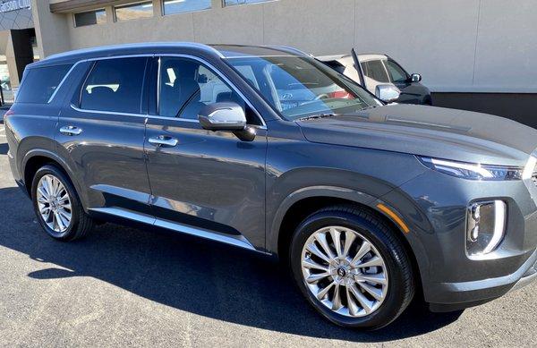 Palisade on the lot at Carson City Hyundai