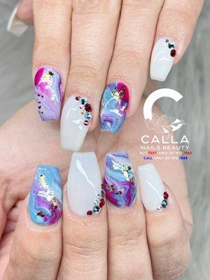 Calla Nails Beauty 24/7 Textline: 317-572-7883