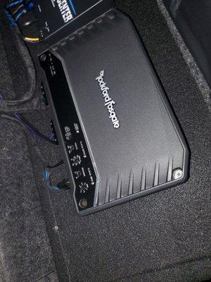 Rockford Fosgate definitely recommend this amp