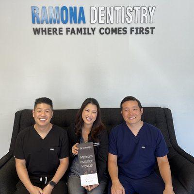 We are now a Platinum Invisalign dental office, thanks to so many of our patients for picking us for their Orthodontic Treatment!