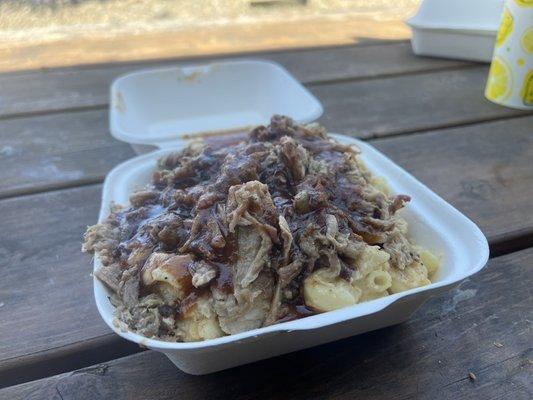 Pulled Pork Mac-n-Cheese