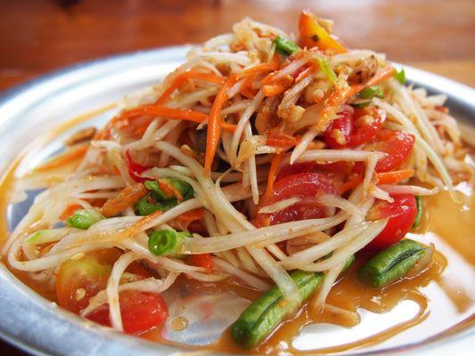 Som-Tum (Papaya Salad)