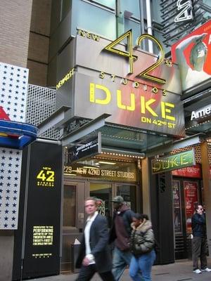 Duke on 42nd Street street entrance