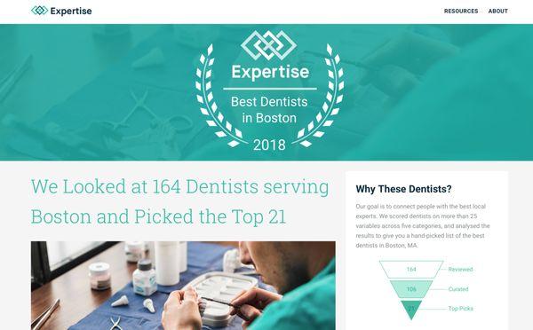 Expertise.com Best of Boston 2018