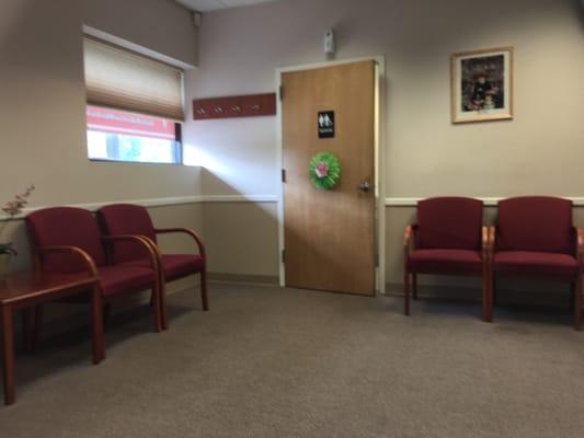 The waiting room