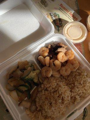 Hibachi Steak and Shrimp