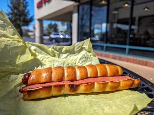 bagel dog $5.50