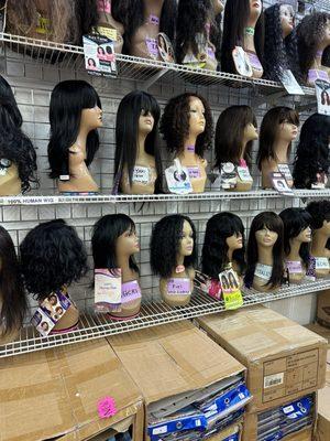 Some wig selections