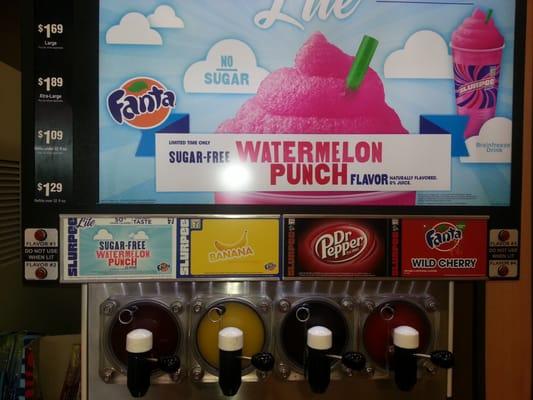 OH snap!!!! Banana flavored slurpee!!!!!