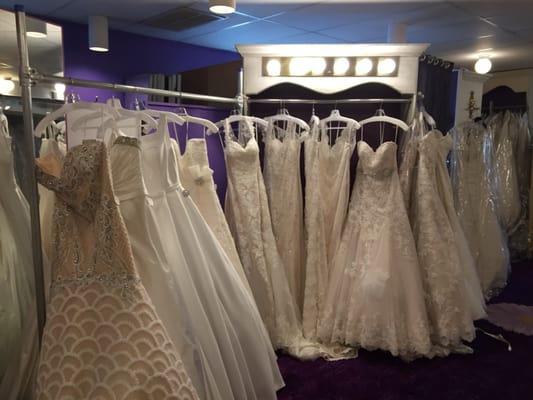 Wedding dress selection