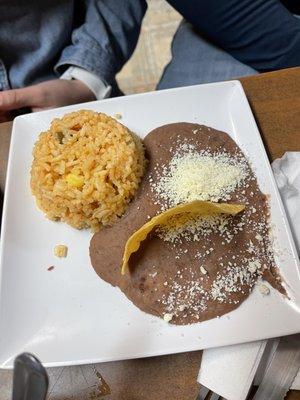 Arroz con frijoles