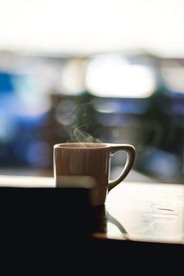 Café mug for drip coffee