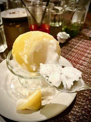 Lemon Sorbet