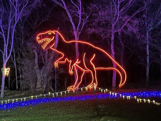 Dinosaur lights