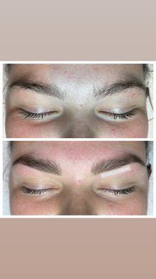 Designer Brow waxing