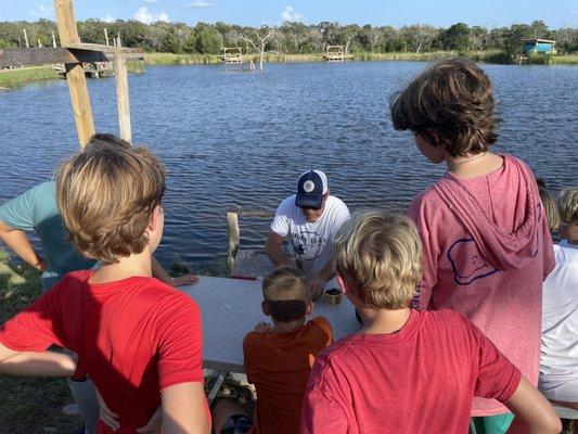 Fishing lessons