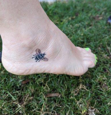 Bee tattoo