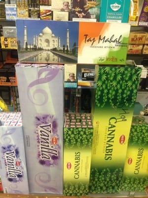 Largest Selection Of Incense In Town.....