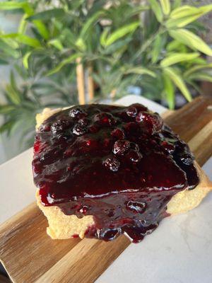 Mixed Berry Sheet Pan Pancakes